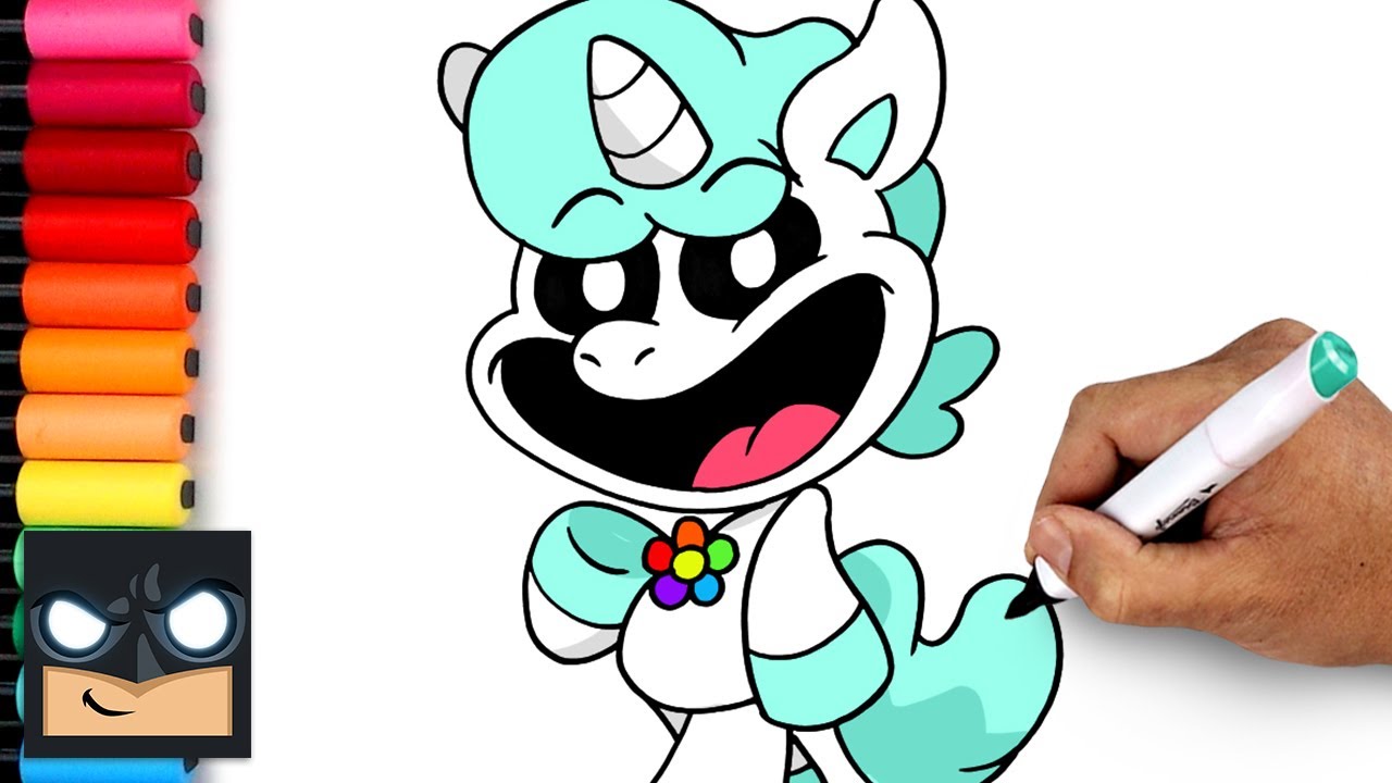 How To Draw CraftyCorn | Poppy Playtime