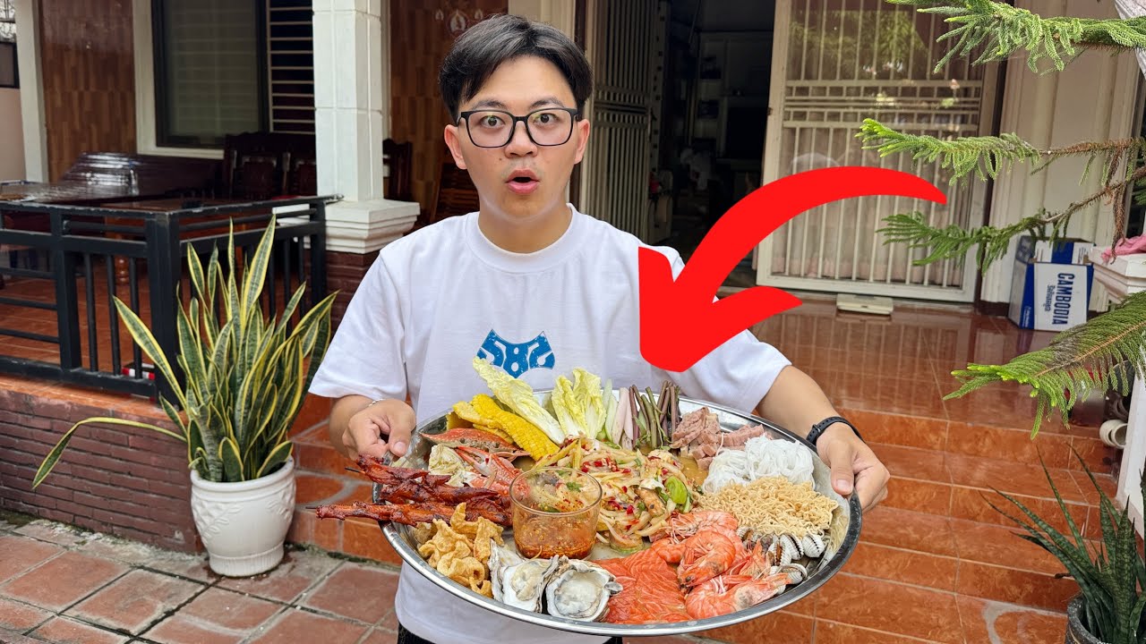 ខ្ញុំយកលុយ 50,000 រៀល សាកធ្វើបុកល្ហុង តាម Trend 🤣
