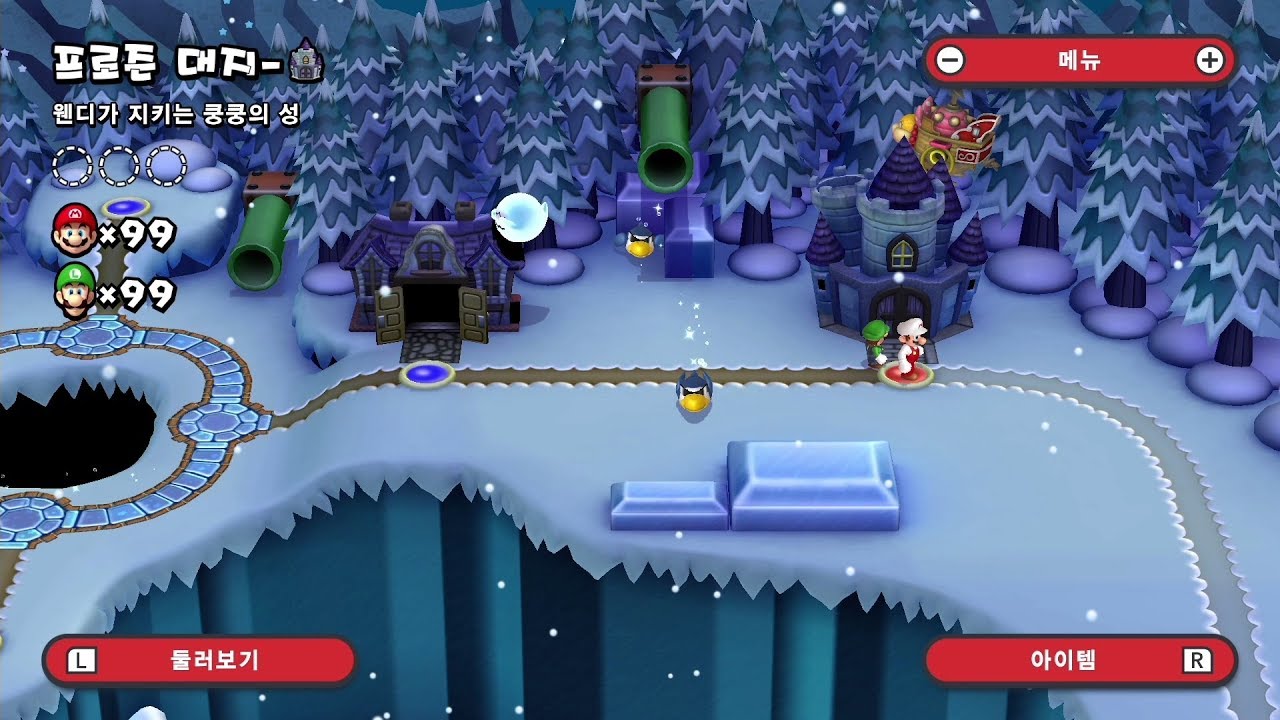 New Super Mario Bros U Deluxe - 4-Castle