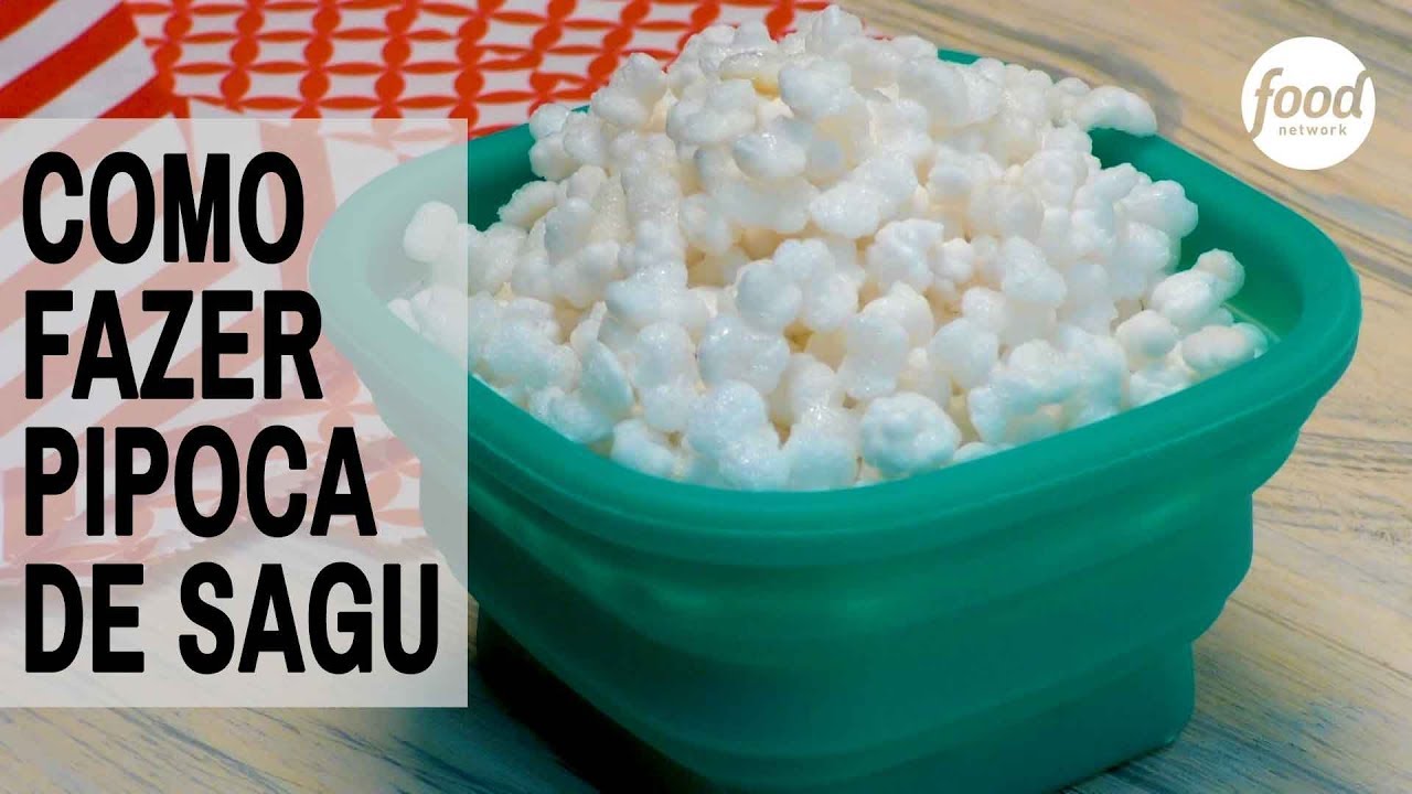 COMO FAZER PIPOCA DE SAGU | BIZU
