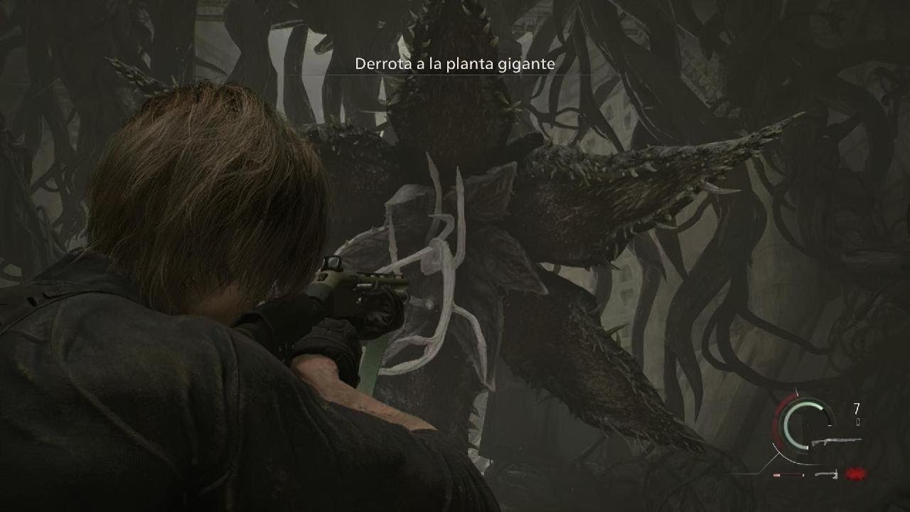 RESIDENT EVIL requiem Derrotando a la planta gigante