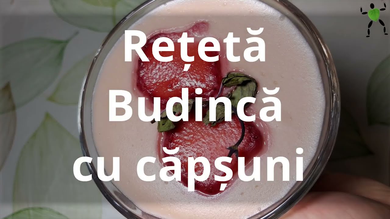 Cum Sa Faci Budinca Cu Capsuni , Reteta Super Simpla Si Gustoasa