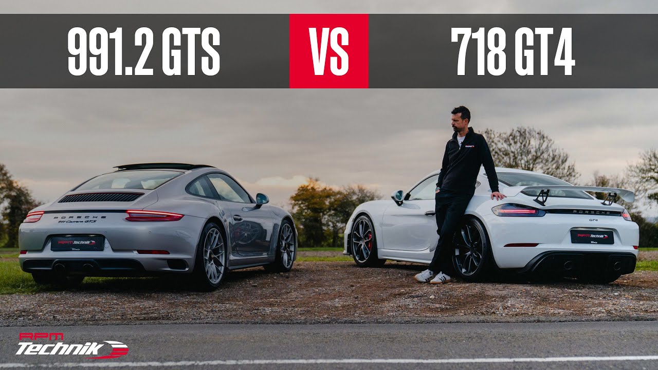 Porsche 718 GT4 vs 991.2 GTS - Real World Comparison