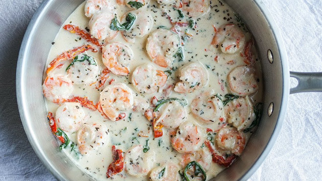 Keto One Pot Shrimp Alfredo Recipe