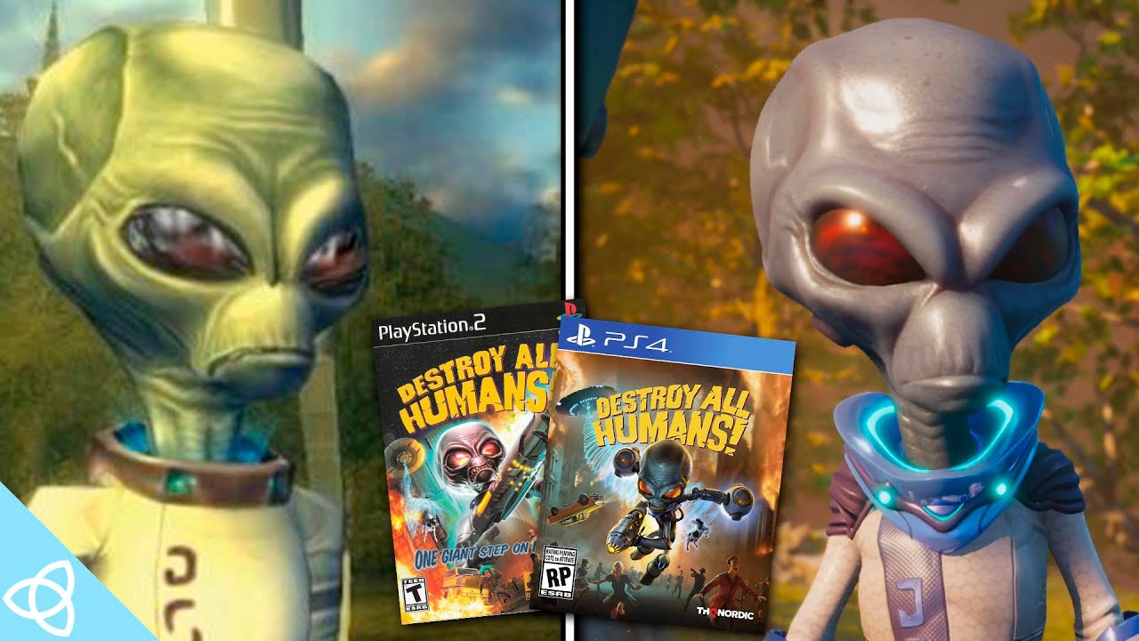 Destroy all Humans! - Original (2005) vs. Remake (2020) | Side by Side