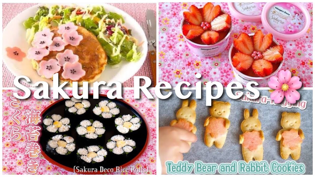 Top 7 SAKURA (Japanese Cherry Blossom) Recipes | OCHIKERON | Create Eat Happy :)