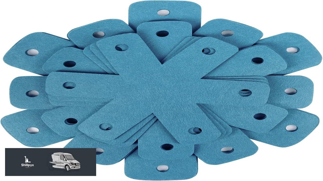 BYKITCHEN Pot Pan Protectors Set of 12 and 4 Different Sizes Larger