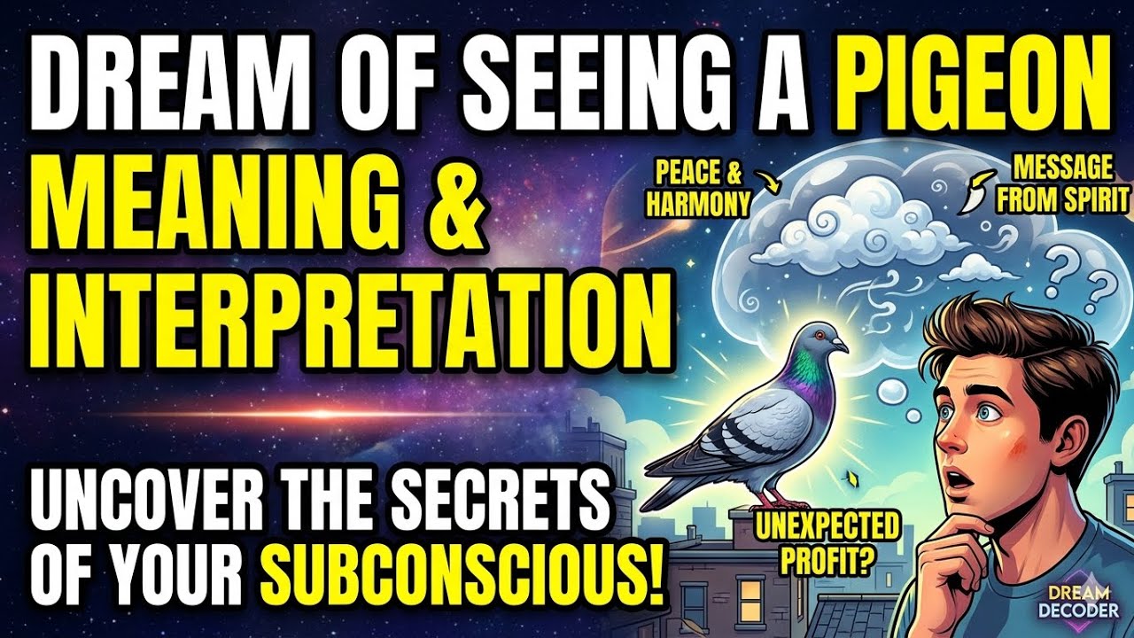 DREAM OF SEEING A PIGEON MEANING & INTERPRETATION 