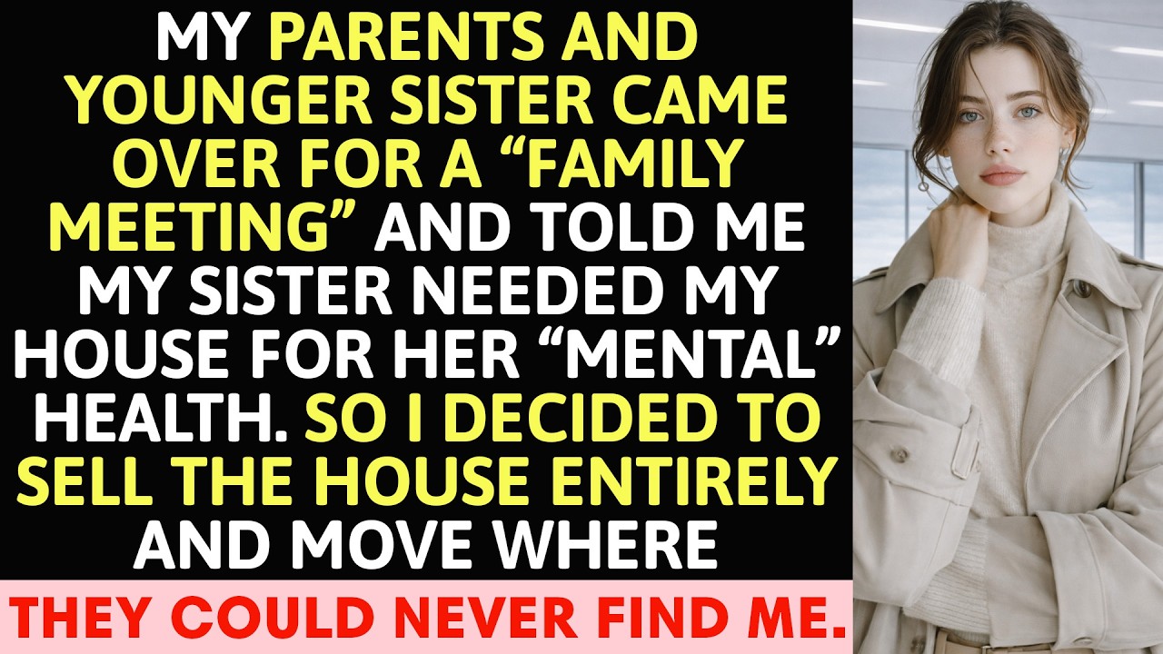 My Parents And Sister Came Over For A “Family Meeting” And Told Me…