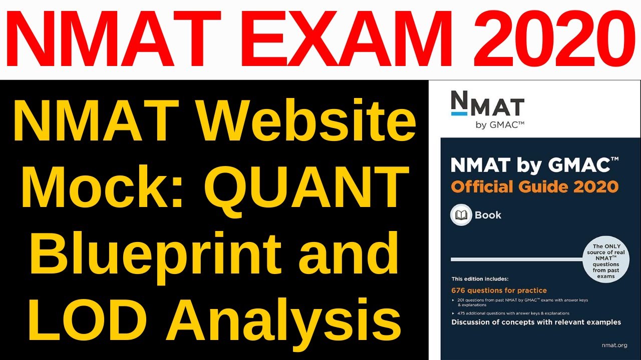 NMAT Website Mock: QUANT Blueprint and LOD Analysis