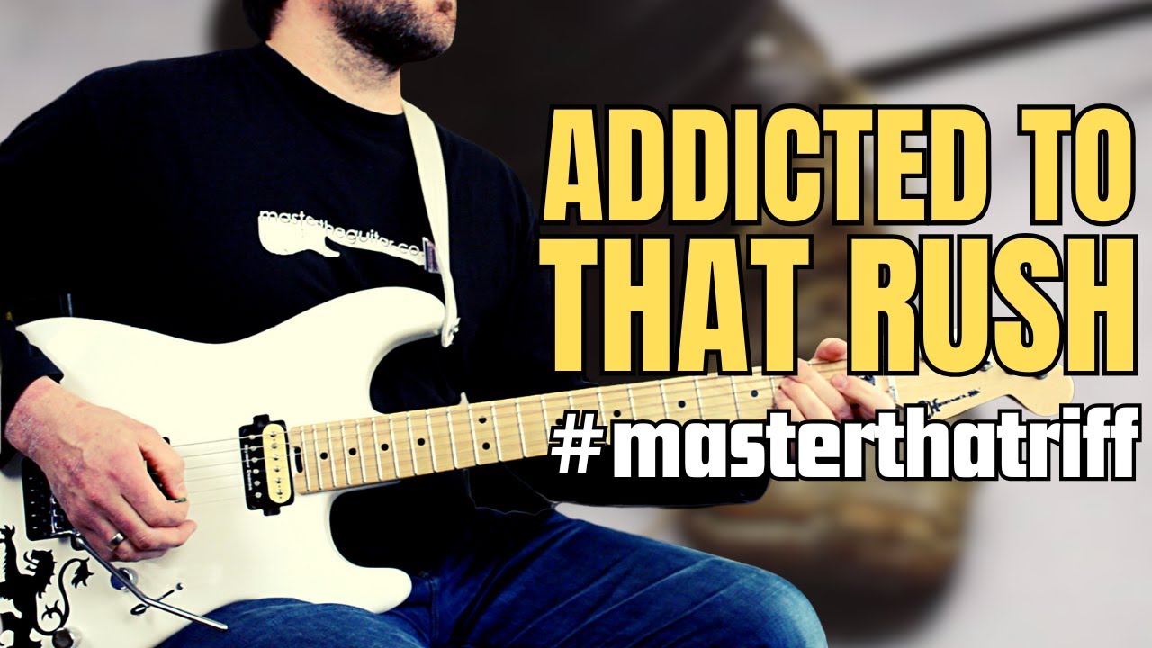 Addicted to That Rush by Mr.Big - Riff Guitar Lesson w/TAB - MasterThatRiff! 101