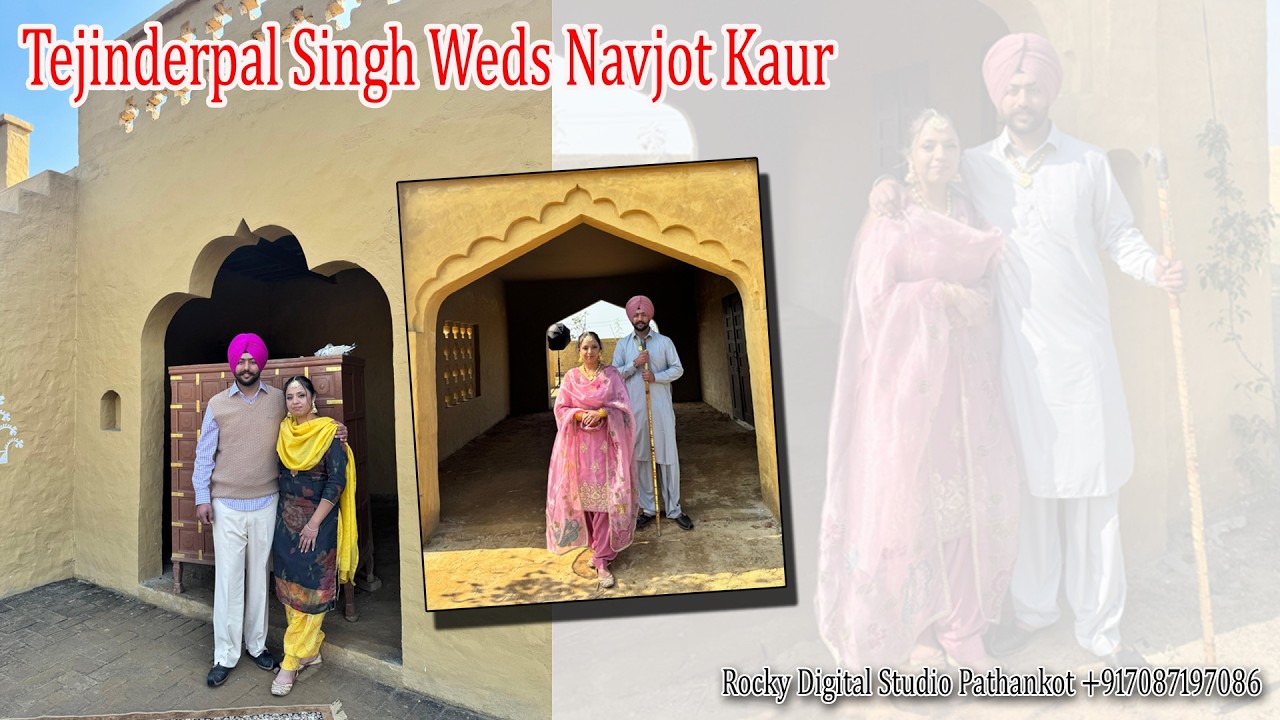 Wedding Day Tejinderpal Singh Weds Navjot Kaur From Live By Rocky Studio +917087197086