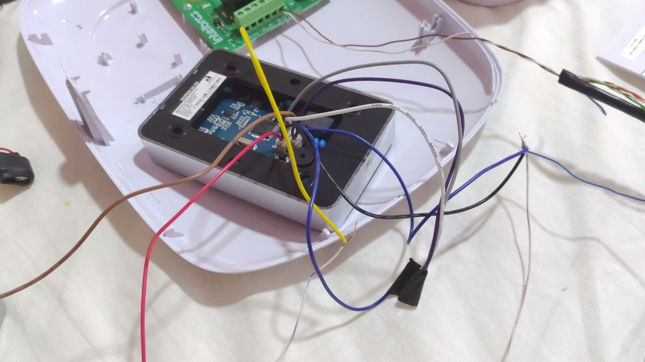 Conexões Kit Controle de acesso Digiprox sa 202 Intelbras .