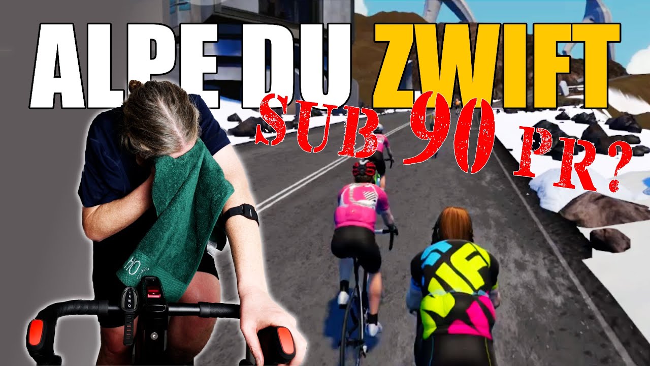 ALPE DU ZWIFT - Can I go sub 90?