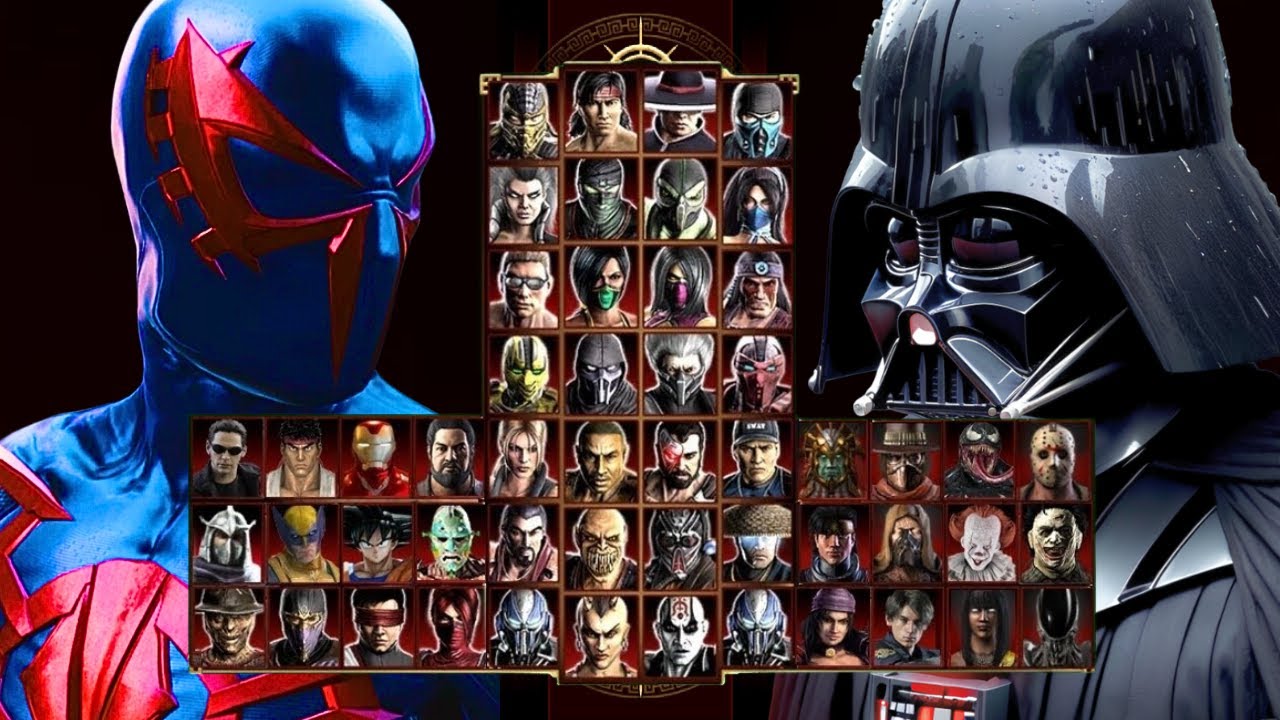 Mortal Kombat 9 - SPIDERMAN 2099 & DARTH VADER - Expert Tag Ladder - Gameplay @(1080p) - 60ᶠᵖˢ ✔