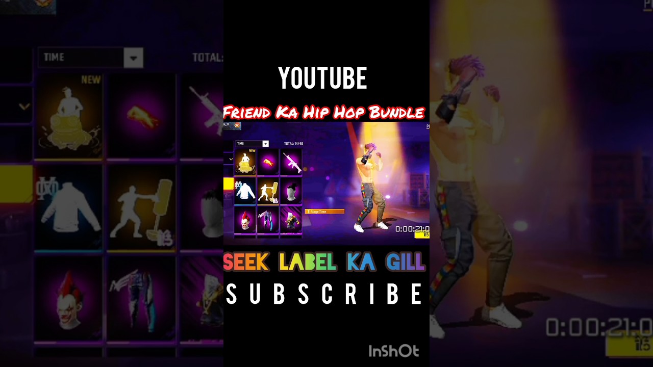 #freefire 🤓Short UIDAI😭Hip Hop Bundles Fair Exchange Ho Gaya2 Part Chahie To Comment Karo😆 subscribe
