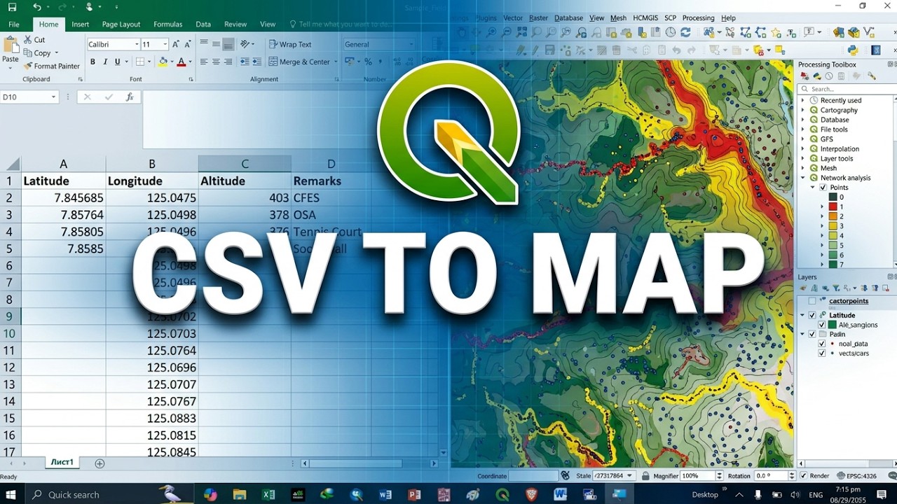 QGIS Tutorial for Beginners 2025: Interface and Basic Operations