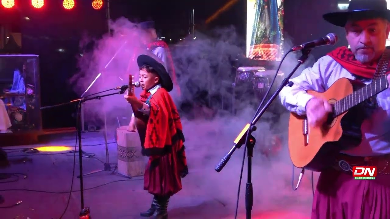 Sebastián y Joaquín Cabrera en las Fiestas Patronales de Santa Ana 2023