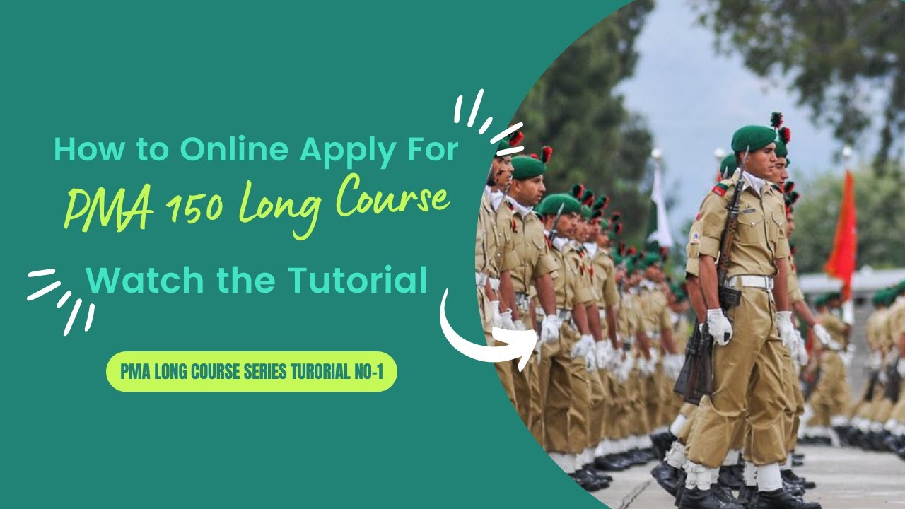 How To Online Apply for PMA Long Course, M-Cadet , LCC , TCC , AFNS, DSSC.