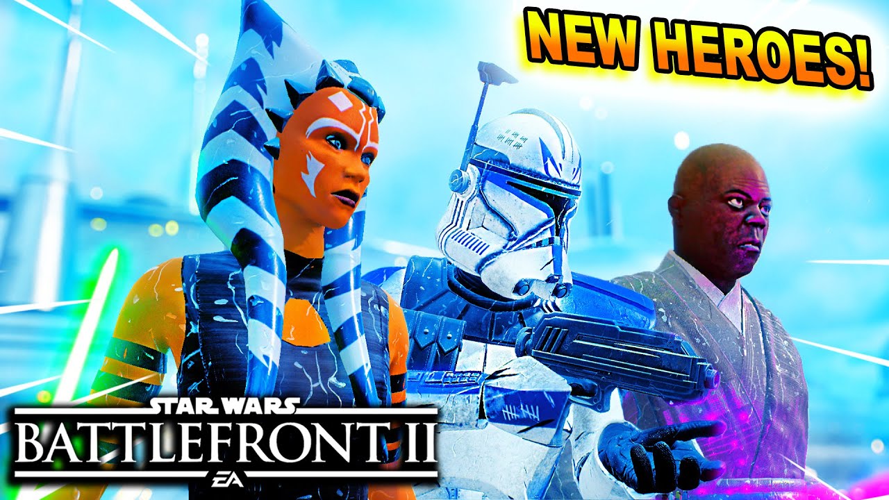 НОВЫЕ герои Войн клонов в расширенном моде Battlefront делают Star Wars Battlefront 2 идеальной!