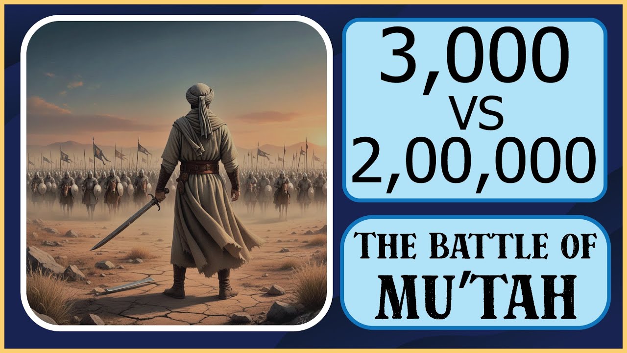 The Day 9 Swords Broke: The Impossible Battle of Mu’tah | Khalid Ibn Walid | Islamic Foresight
