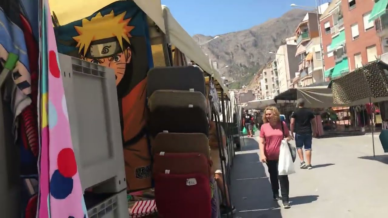 أليكانتي 🇪🇸 إسبانيا السوق الأسبوعي  كيوسة الأربعاء