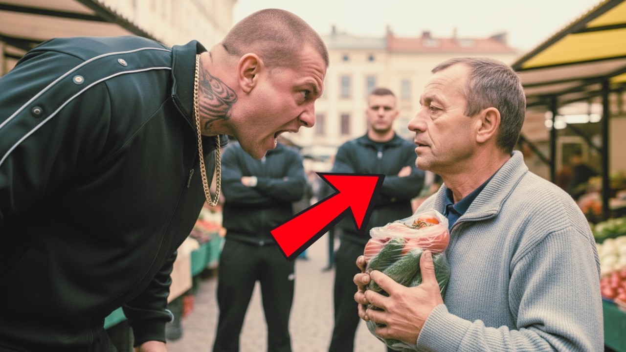 Mafia Wołomińska upokorzyła człowieka na rynku… Nie wiedzieli, że to wysłannik Pruszkowa