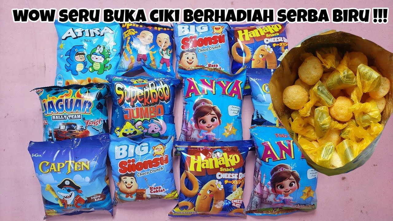 WOW MANTAB BANGET BUKA CIKI WARNA BIRU SERU ABIS