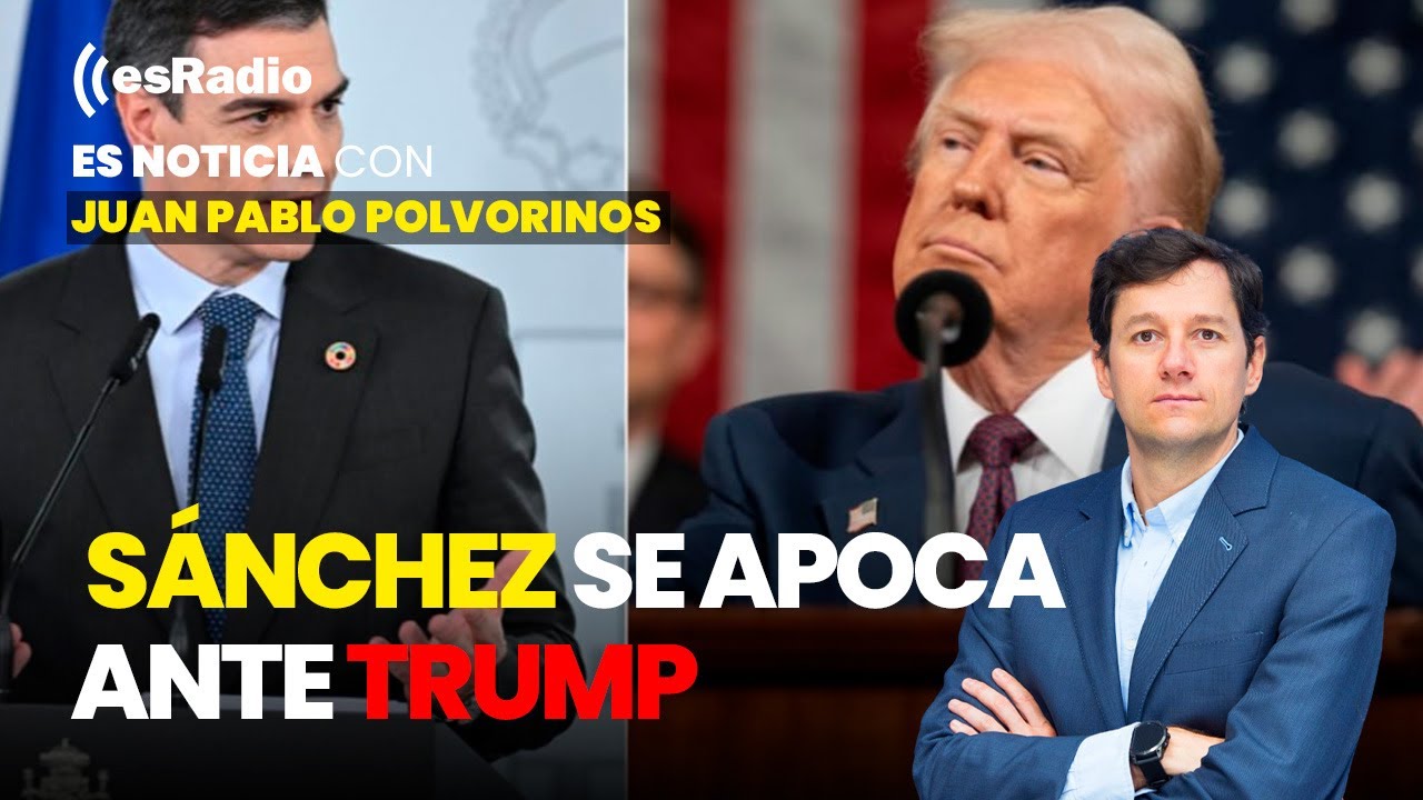 Es Noticia: S&aacute;nchez se apoca ante Trump
