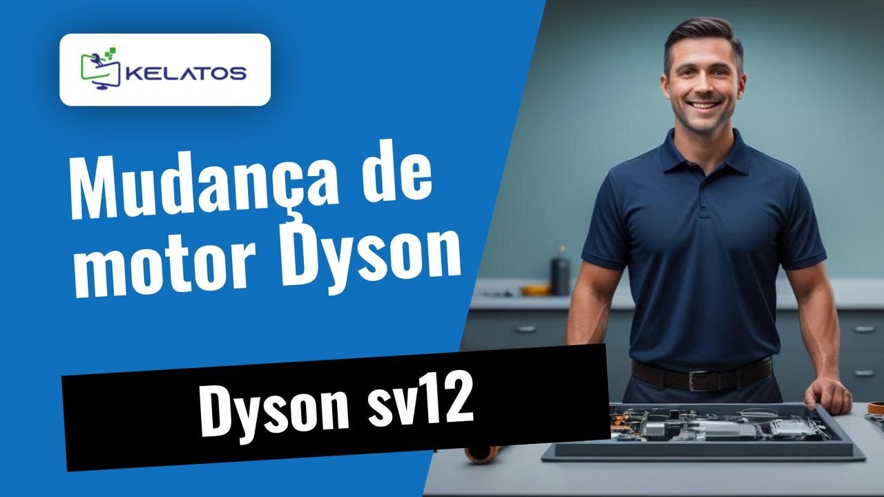 O seu Dyson sv12 faz ruído? 🔊 Mudança de motor