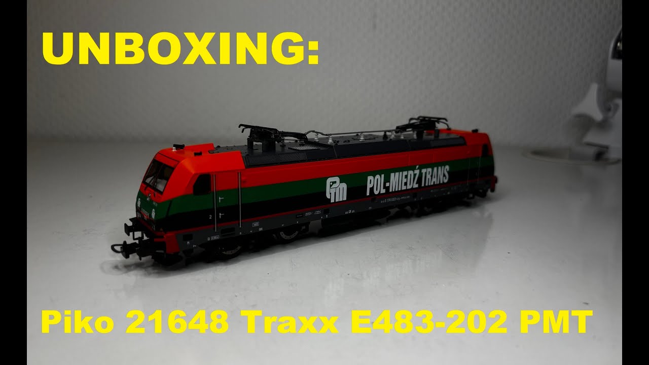 UNBOXING: Piko 21648 Traxx E483 202 PMT