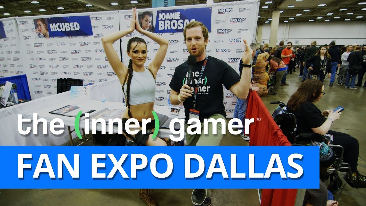 Joanie Brosas as Tomb Raider Full Interview // FAN EXPO Dallas 2018