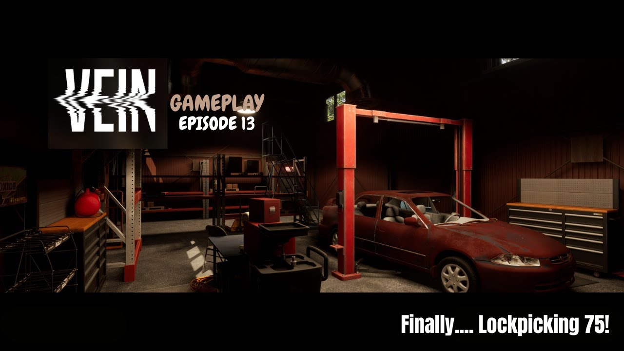 VEIN Early Access Gameplay - Episode 13 - Winning in the Apocalypse? Lock Picking Level 75!