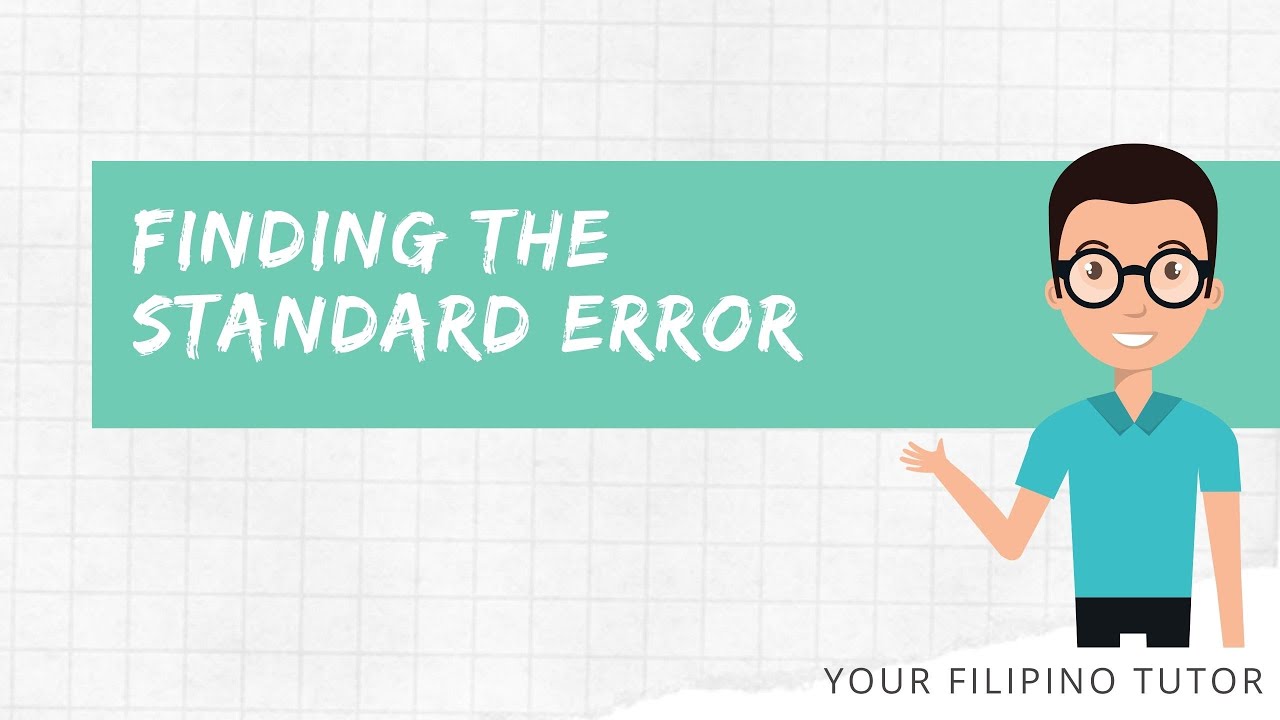 Tagalog Turo Physics : Finding the Standard Error / Propagation of Uncertainty