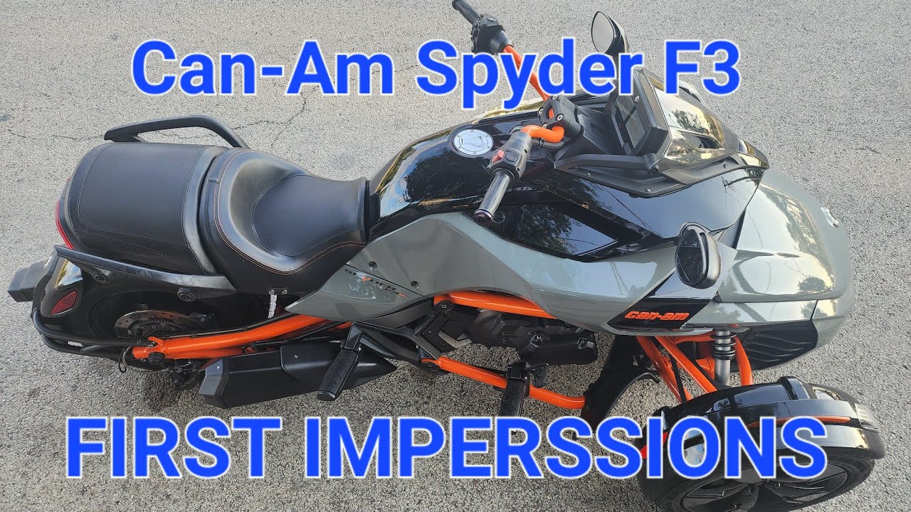 Can-Am Spyder: My first ride and impression!