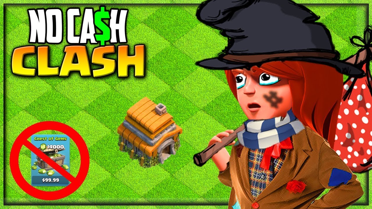 I Went BROKE... Clash of Clans No Cash Clash #12