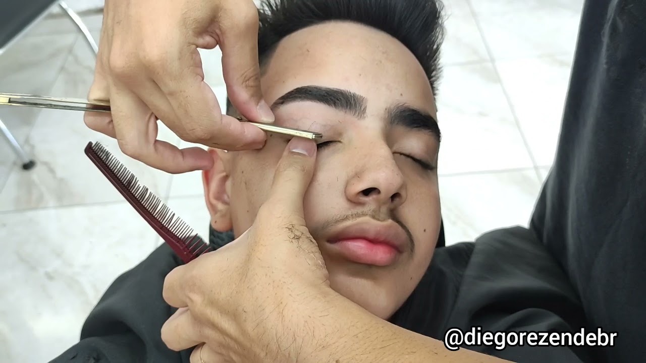 Sobrancelhas Masculina Perfeita #passoapasso #tutorial