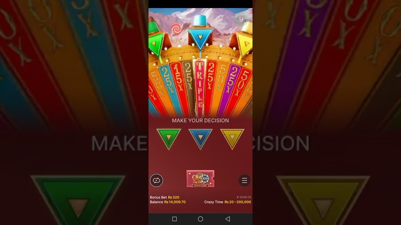Crazy time big win 3000x