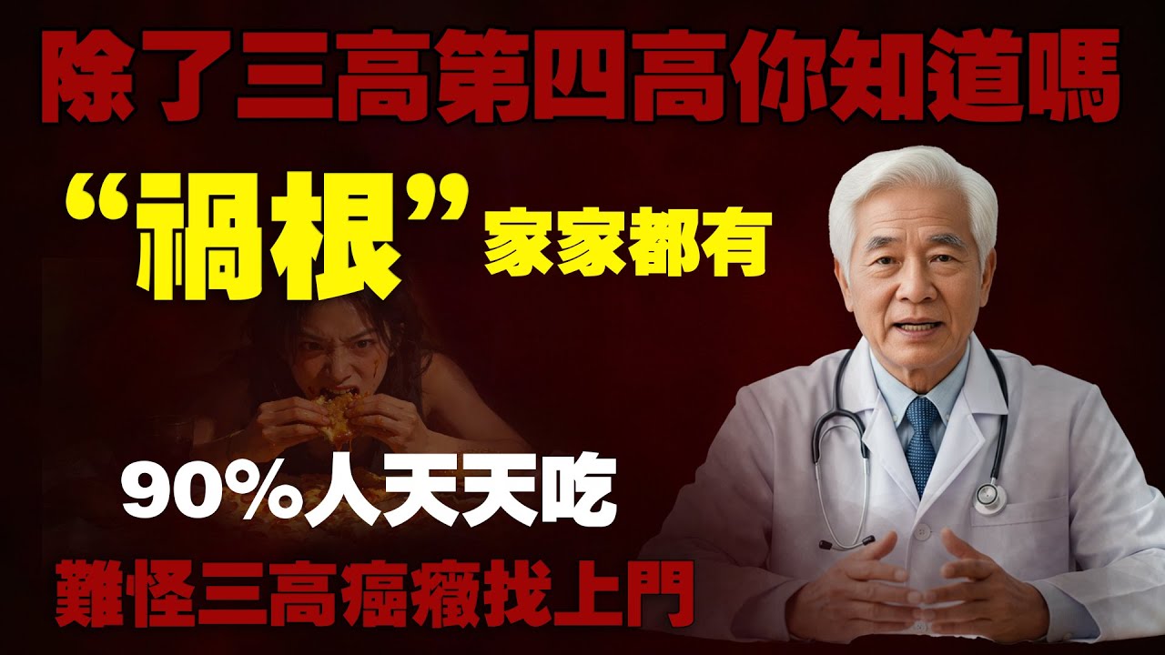 都知道三高 第四高 你了解吗“祸根”家家都有！90%的人在天天吃！高尿酸飲食紅綠燈：哪些可以放心吃？果糖代謝迷思：為什麼它比肉和老火湯更兇猛？「尿酸加速器」   