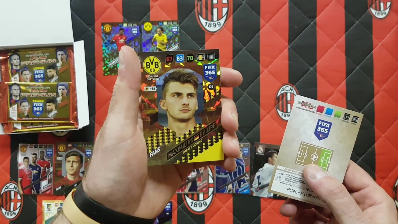 MEGA HIT !!! PANINI FIFA 365 2018 - NIEMIECKI BOX PREMIUM - 7 NOWYCH KART LIMITOWANYCH!!!