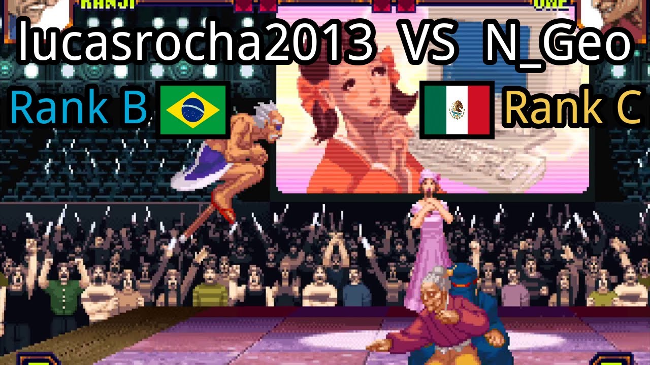 Matrimelee: lucasrocha2013 (BR, Rank B)  vs N_Geo (MX, Rank C)