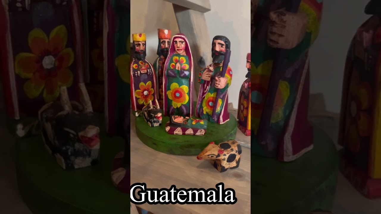 Tour My Mother’s Nativity Collection 