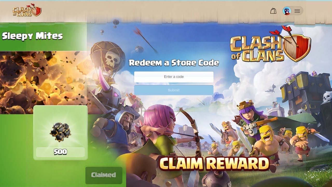 Clash of Clans Redeem Code Guide | Official Method & Rewards Info