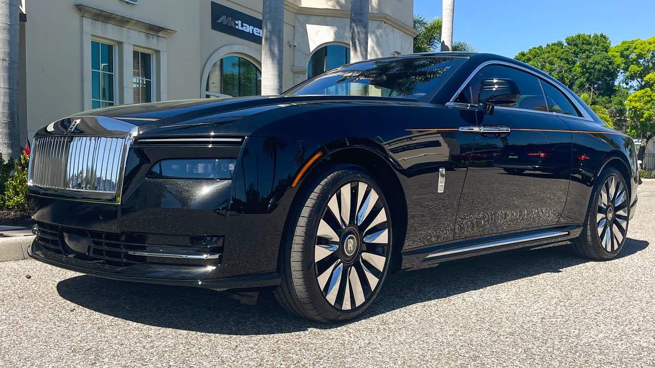 Spotting the BRAND NEW 2024 Rolls Royce SPECTRE!