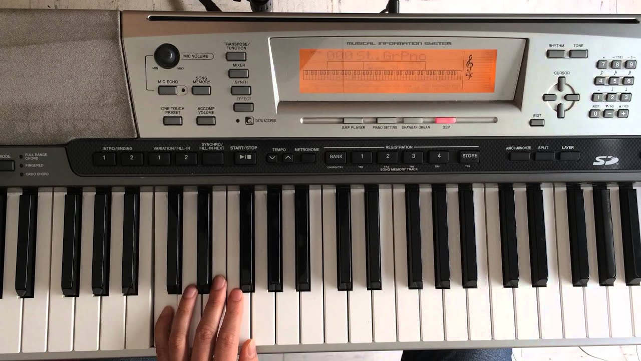 Aprende a tocar Navidad en piano fácil tutorial (Jingle bells) melodía notas, acordes paso a paso