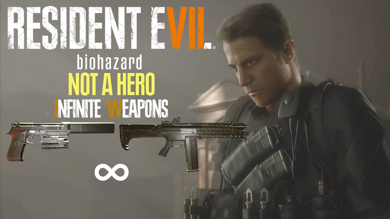 RE7: Not A Hero DLC - Infinite Weapons Only in Professional Full Gameplay
