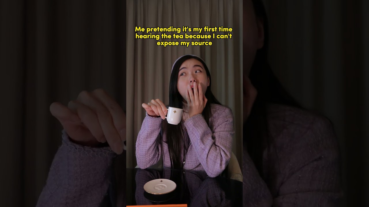 Share this with someone who always spills the tea! 😏 #yaey #gossip #relatable