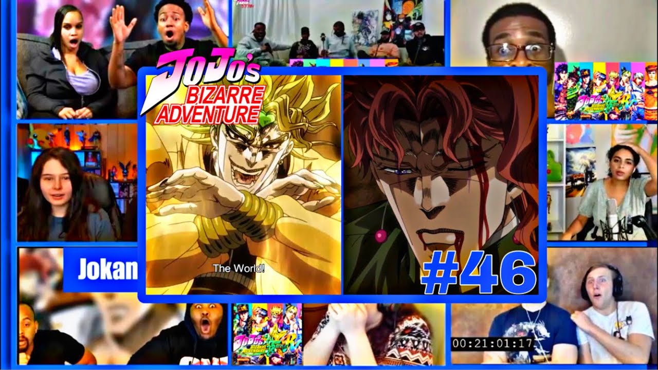 JoJo’s Bizarre Adventure Part 3 Episode 46 Reaction Mashup