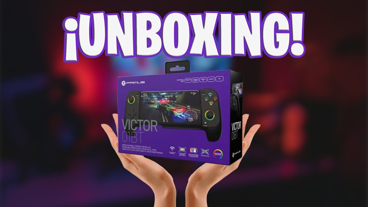 ¡¡UNBOXING DE GAMEPAD PRIMUS!!