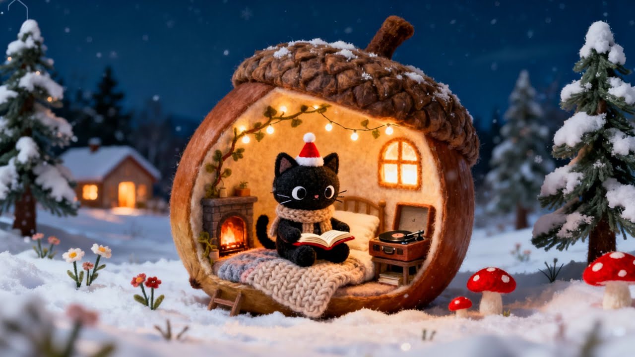 Winter Jazz Lofi ❄️ Productivity Jazz Beats ☕ Music for Deep Work & Study
